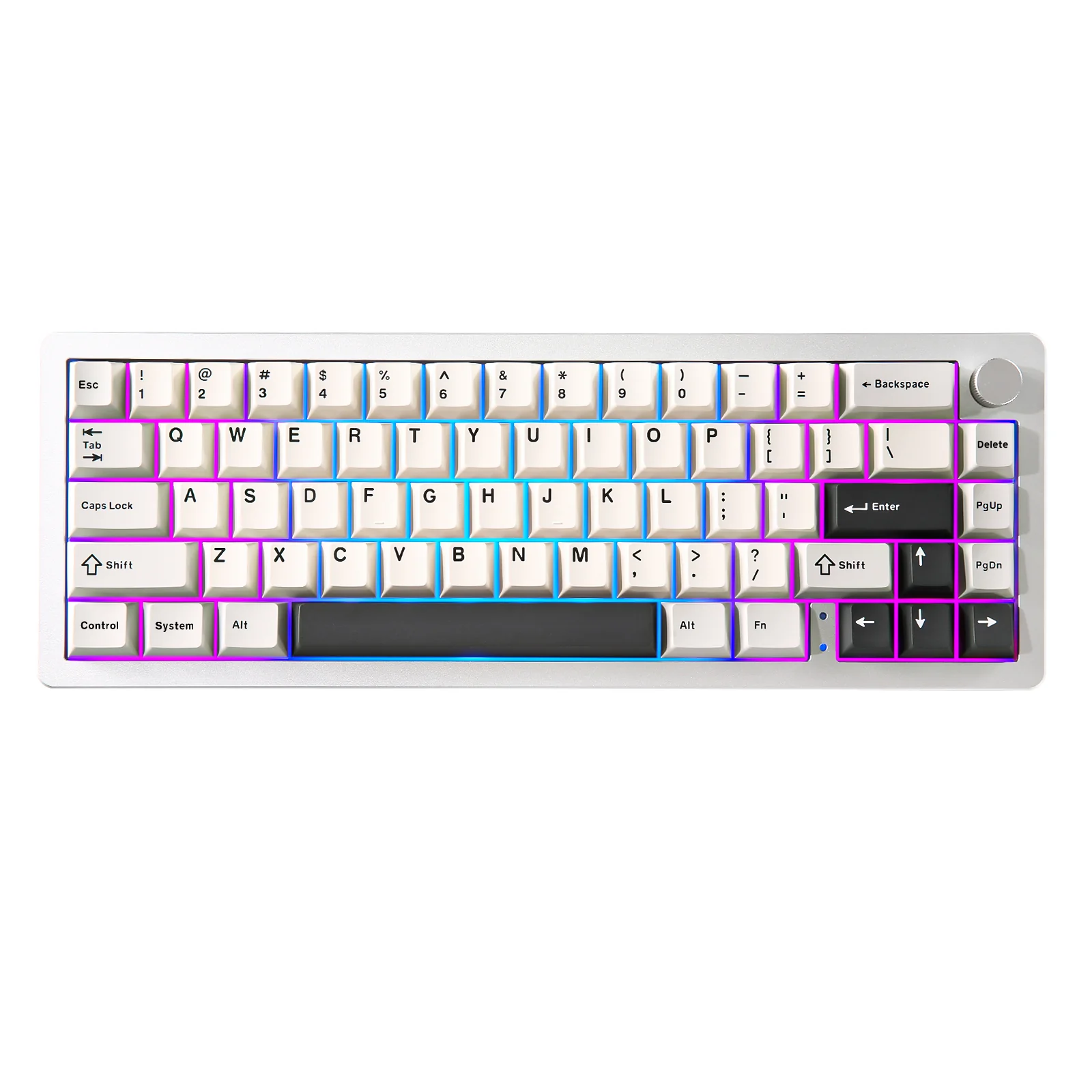 YUNZII AL66 Knob CNC Aluminum Wireless Mechanical Keyboard - Image 12