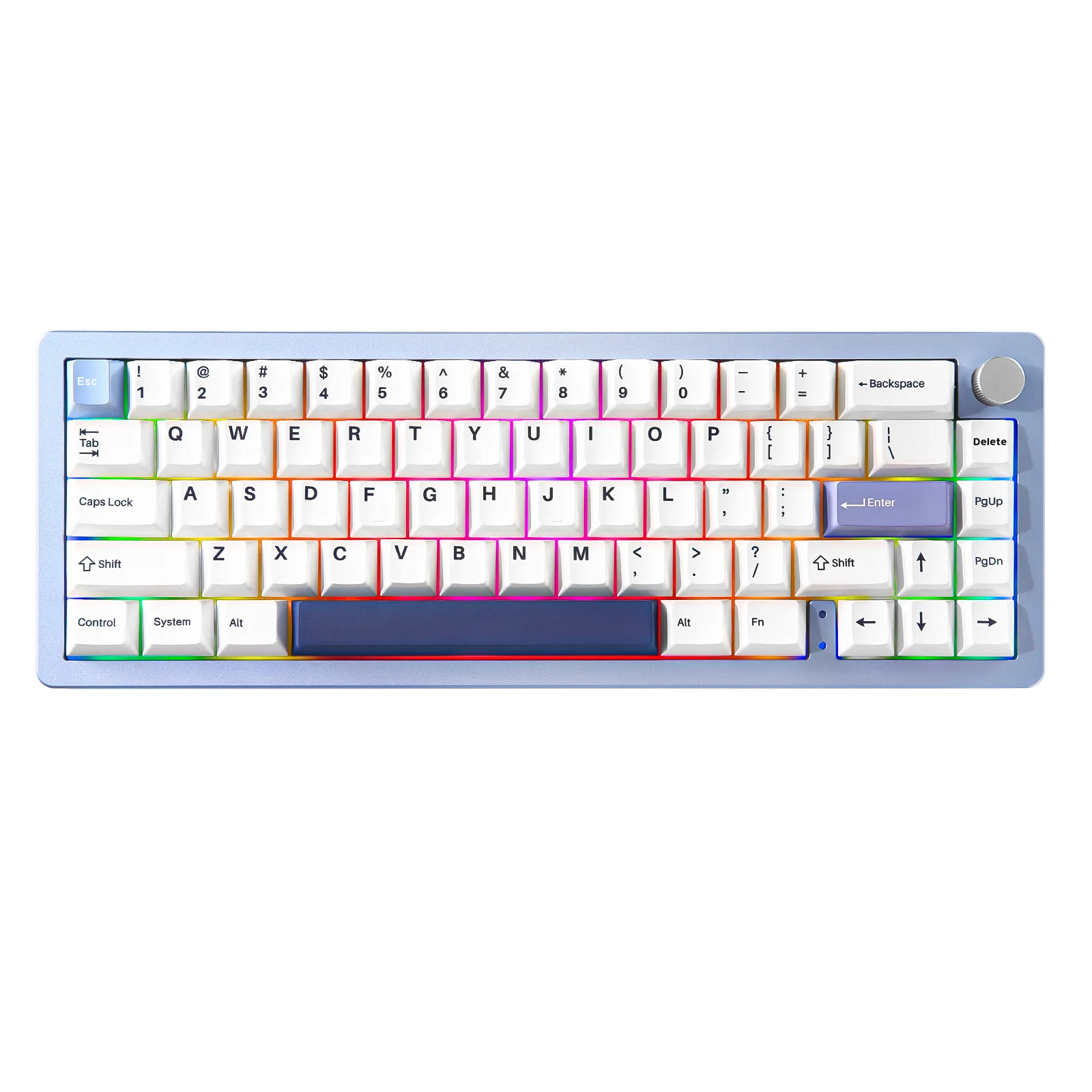 YUNZII AL66 Knob CNC Aluminum Wireless Mechanical Keyboard - Image 15