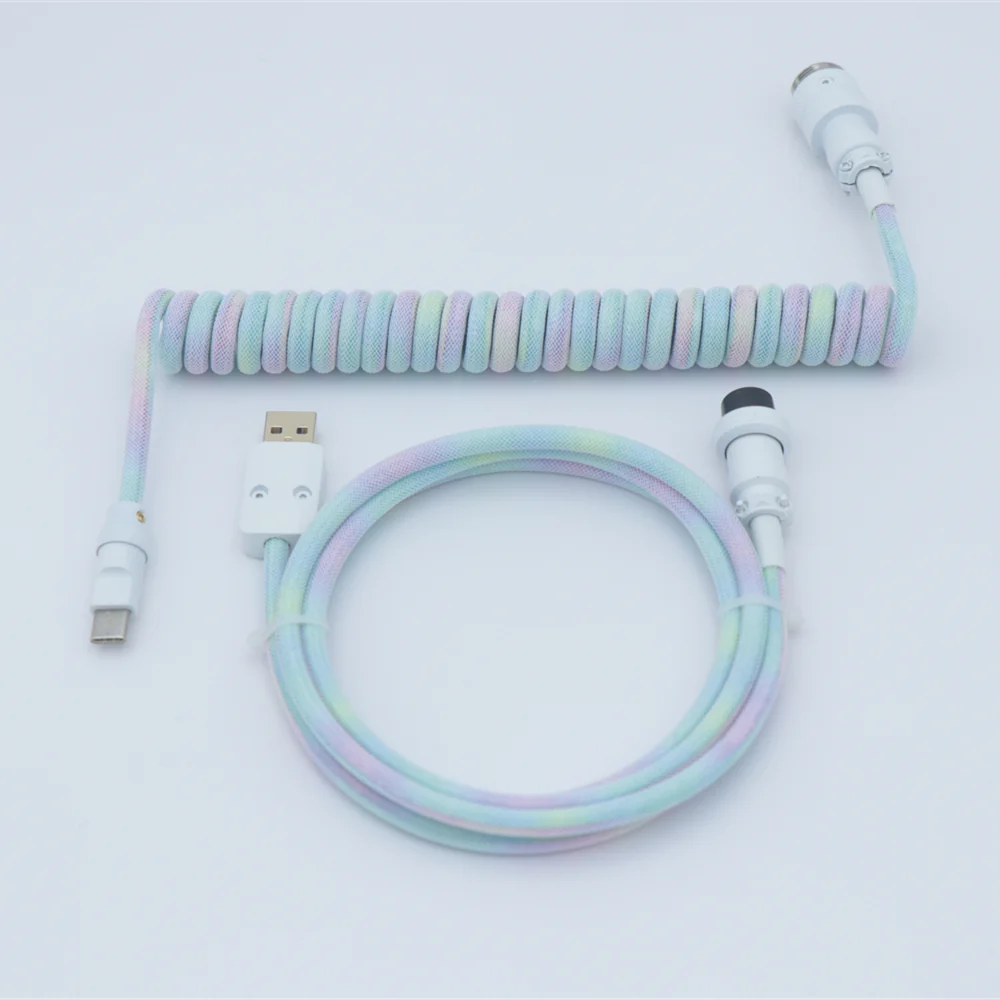 YUNZII Mystery Bundles -Handmade Pastel Aviator Coiled Cable - Image 24