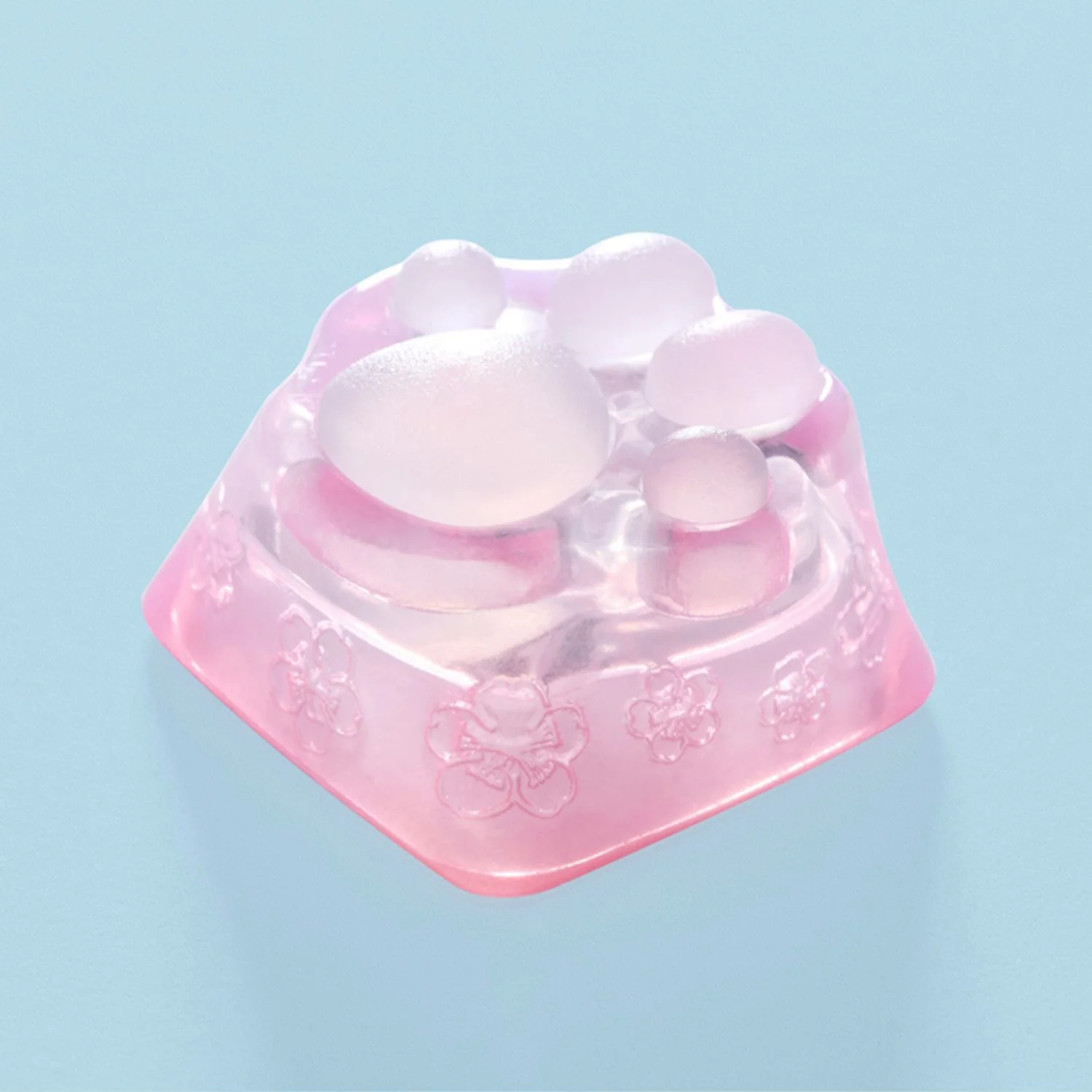 YUNZII ZOMO SHINE THROUGH KITTY PAW ARTISAN KEYCAP - Image 7